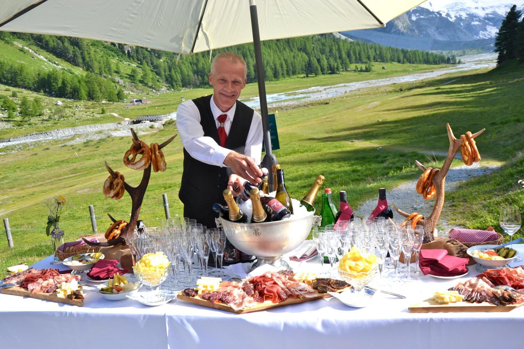 Hotel Roseg-Gletscher Pontresina Exterior foto