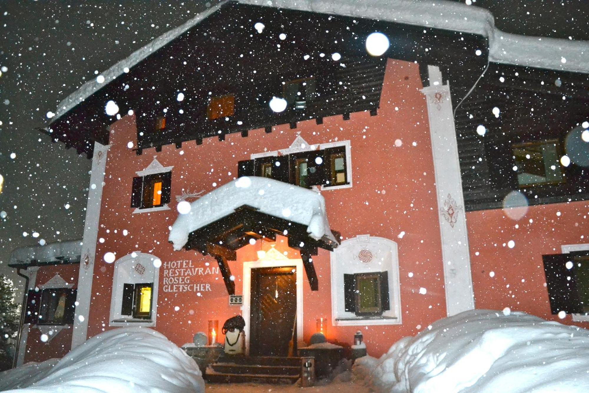 Hotel Roseg-Gletscher Pontresina Exterior foto