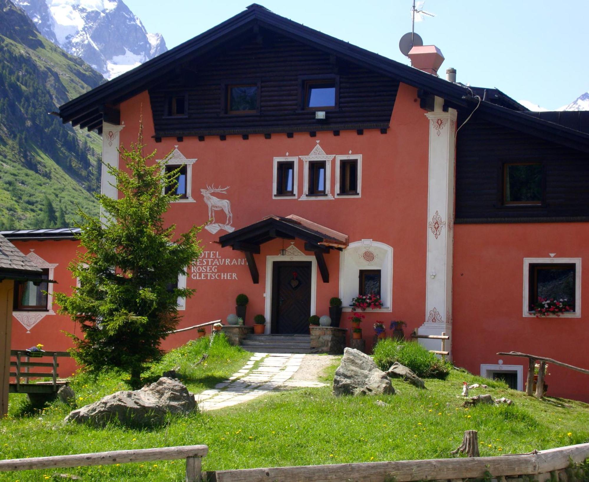 Hotel Roseg-Gletscher Pontresina Exterior foto