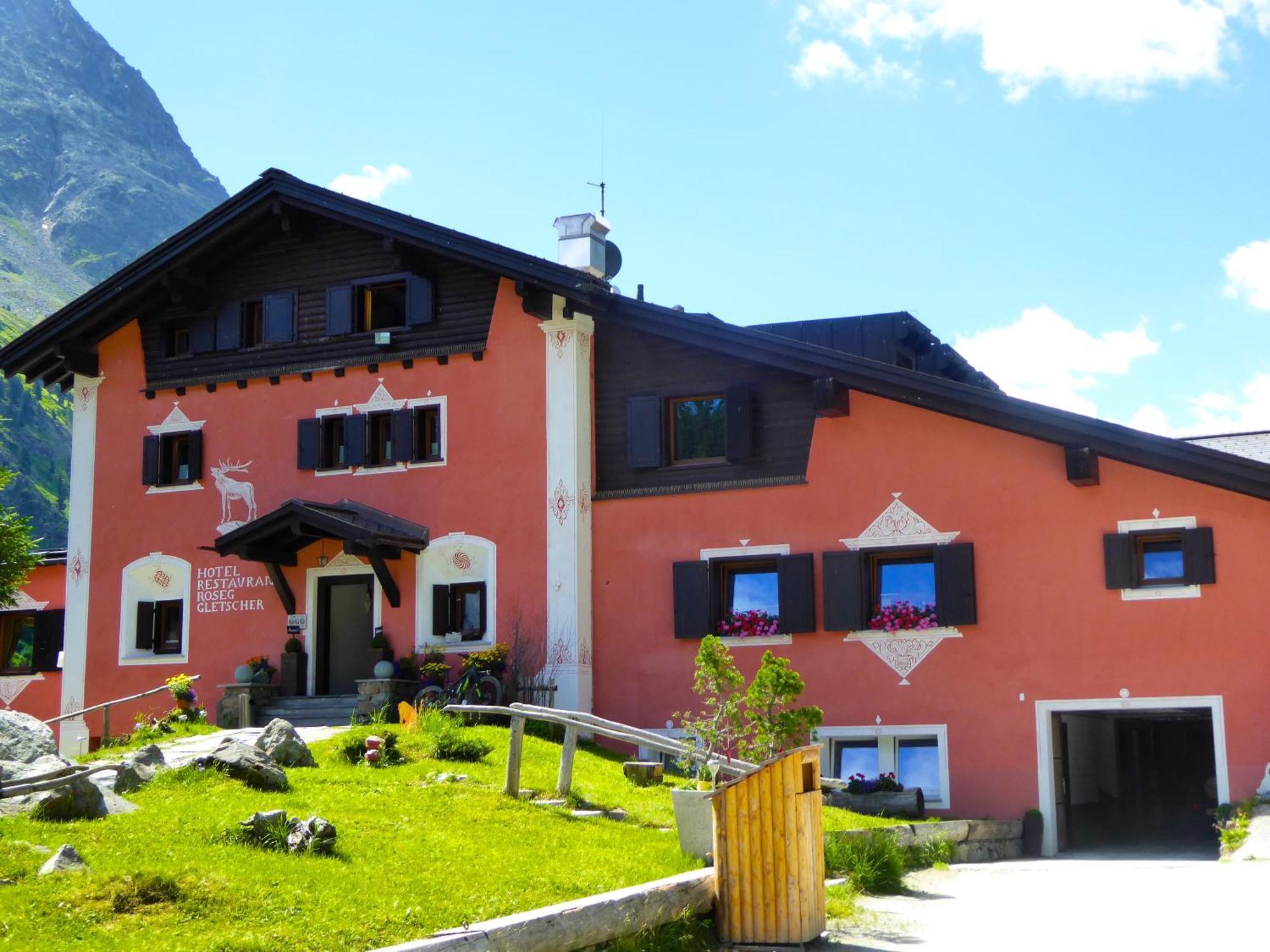 Hotel Roseg-Gletscher Pontresina Exterior foto