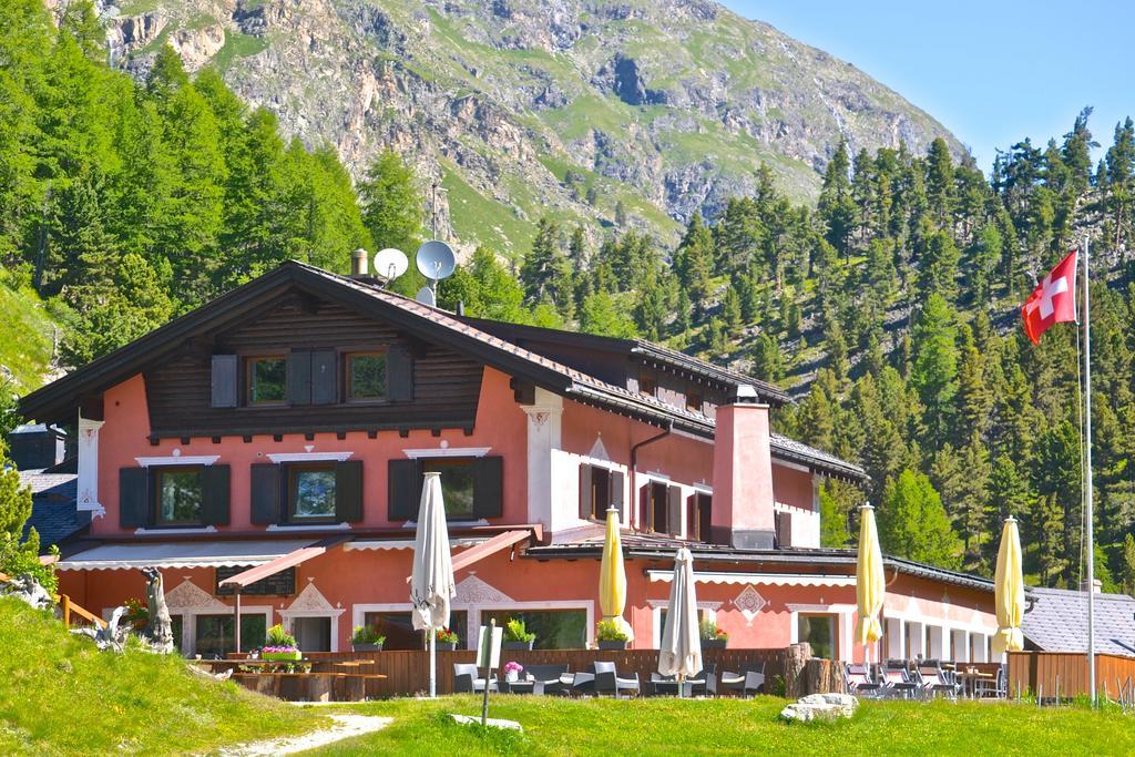 Hotel Roseg-Gletscher Pontresina Exterior foto
